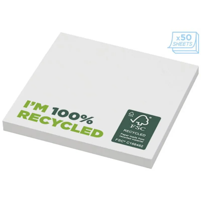 NOTAS ADHESIVAS DE PAPEL RECICLADO STICKYMATE®  75X75 MM